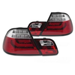 BMW E46 1999-2003 Coupe - Zadní LED světla ČERVENÁ