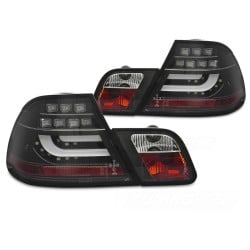 BMW E46 1999-2003 Coupe - Zadní LED světla ČERNÁ