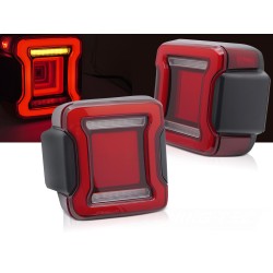 Chrysler Jeep Wrangler JL 2018-2023- zadní LED světla červená