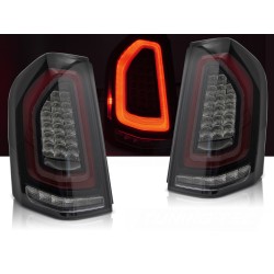 Chrysler 300C 2011-2014- - zadní LED BAR světla kouřová