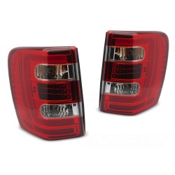 CHRYSLER JEEP GRAND CHEROKEE 99-05/2005 - zadní LED světla ČIRÁ