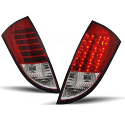 FORD FOCUS MK1 98-04 HTB - zadní LED světla červeno bílá
