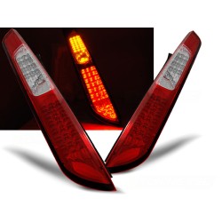 FORD FOCUS MK2 04-08 HTB - zadní LED světla červeno bílá