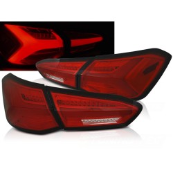 FORD FOCUS 4 18-21 HATCHBACK - zadní LED světla červená