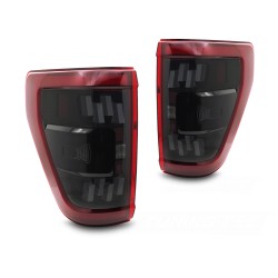 Ford F150 Mk14 2020-2023 - Zadní FULL LED světla červená