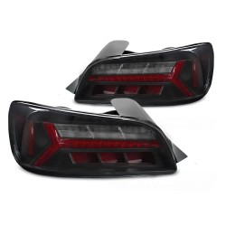 Honda S2000 AP1 2000-2003 - zadní LED světla černá kouřová s dynamickým blinkrem