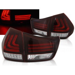 LEXUS RX 330 / 350 03-08 - zadní LED světla červeno bílá LED BAR