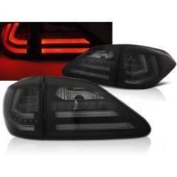LEXUS RX III 350 09-12 - zadní LED světla kouřová LED BAR s dynamickým blinkrem