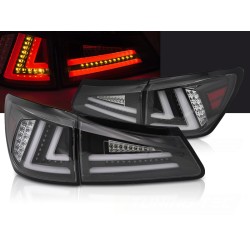 LEXUS IS II 06-13 - zadní LED světla černá SQL