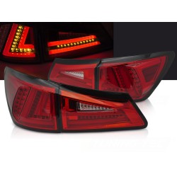 LEXUS IS II 06-13 - zadní LED světla červená SQL