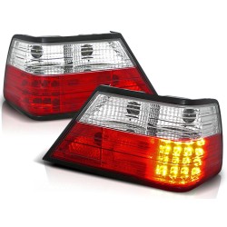 MERCEDES W124 E-KLASA 85-95 - zadní LED světla červeno bílá