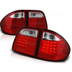 MERCEDES W210 E-KLASA 95-02 COMBI - zadní LED světla červeno bílá
