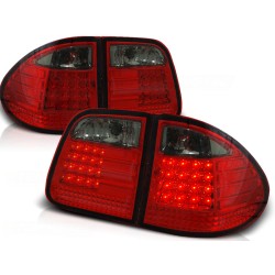 MERCEDES W210 E-KLASA 95-02 COMBI - zadní LED světla červeno kouřová