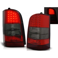 MERCEDES VITO V-KLASA W638 96-03 - zadní LED světla červeno kouřová