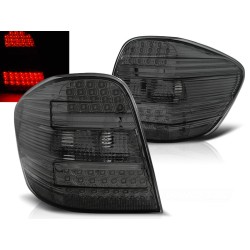 MERCEDES M-KLASA W164 05-08 - zadní LED světla kouřová