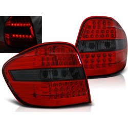 MERCEDES M-KLASA W164 05-08 - zadní LED světla červeno kouřová