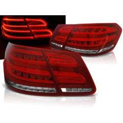 MERCEDES W212 E-KLASA 09-13 SEDAN - zadní LED světla červeno bílá LED BAR