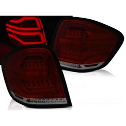 MERCEDES M-KLASA W164 09-11 - zadní LED světla červeno kouřová LED BAR