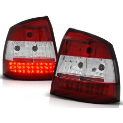OPEL ASTRA G 97-04 HTB. 3D/5D - zadní LED světla červeno bílá