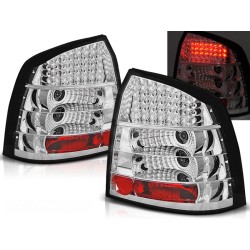 OPEL ASTRA G 97-04 3D/5D - zadní LED světla chrom
