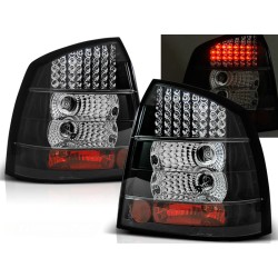 OPEL ASTRA G 97-04 3D/5D - zadní LED světla černá