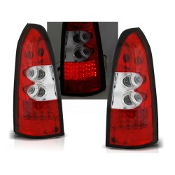 OPEL ASTRA G 97-04 COMBI - zadní LED světla červeno bílá