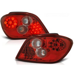 PEUGEOT 307 01-07 HTB - zadní LED světla červeno bílá