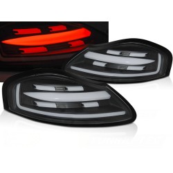 PORSCHE BOXSTER 986 96-04 - zadní LED světla černá LED BAR s dynamickým blinkrem