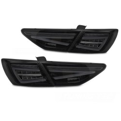 Seat Leon III 5F 2012-2020 Hatchback OEM žárovka - zadní LED světla černá kouřová