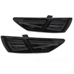 Seat Leon III 5F 2012-2020 Hatchback OEM LED - zadní LED světla černá kouřová