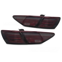 Seat Leon III 5F 2012-2020 Hatchback OEM LED - zadní LED světla červená kouřová