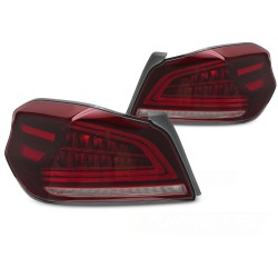 SUBARU WRX 2014-2021 - zadní LED světla červená