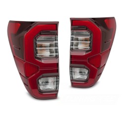 Toyota Hilux 2016-2020 - zadní LED BAR světla červená