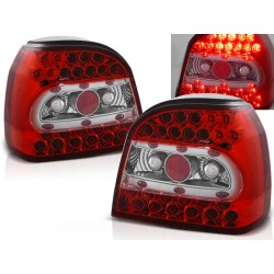 VW GOLF 3 91-97 HTB. / CABRIO - zadní LED světla červeno bílá