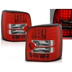 VW PASSAT B5 96-00 COMBI - zadní LED světla červeno bílá