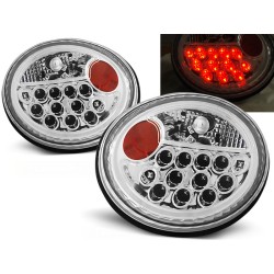 VW NEW BEETLE 98-05 HTB. / CABRIO - zadní LED světla chrom