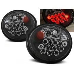 VW NEW BEETLE 98-05 HTB. / CABRIO - zadní LED světla černá