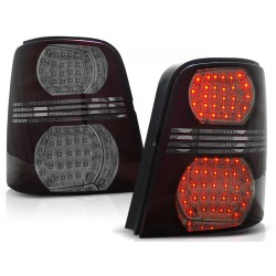 VW TOURAN 03-10 - zadní LED světla červeno kouřová