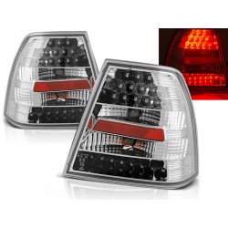 VW BORA 98-05 - zadní LED světla chrom