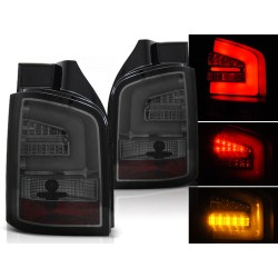 VW T5 03-09 - zadní LED světla kouřová LED BAR