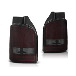 VW T5 10-15 - zadní LED světla červeno kouřová LED BAR