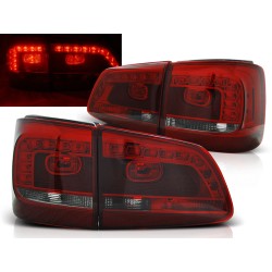 VW TOURAN 10- - zadní LED světla červeno kouřová