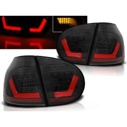 VW GOLF 5 03-09 HTB. - zadní LED světla černé LED BAR