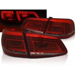 VW PASSAT B7 10-14 COMBI - zadní LED světla červeno bílá
