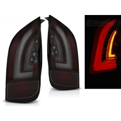 Škoda Citigo 11- - zadní LED světla červeno kouřová LED BAR