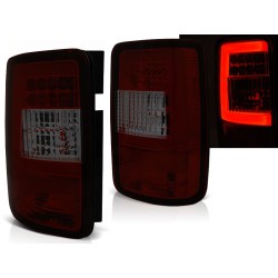 VW CADDY 03-14 - zadní LED světla červeno kouřová LED BAR