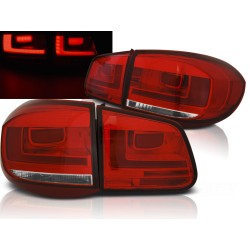 VW TIGUAN 07-11 - zadní LED světla červeno bílá LED BAR
