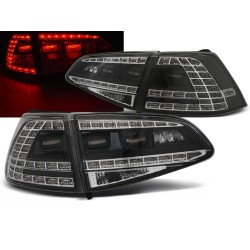 VW GOLF 7 13-17 HTB. - zadní LED světla černá GTI LOOK s dynamickým blinkrem