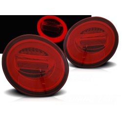 VW NEW BEETLE 98-05 - zadní LED světla červeno bílé LED BAR s dynamickým blinkrem