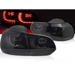 Volkswagen GOLF 6 2008-2013 - Zadní LED světla KOUŘOVÁ SEQ